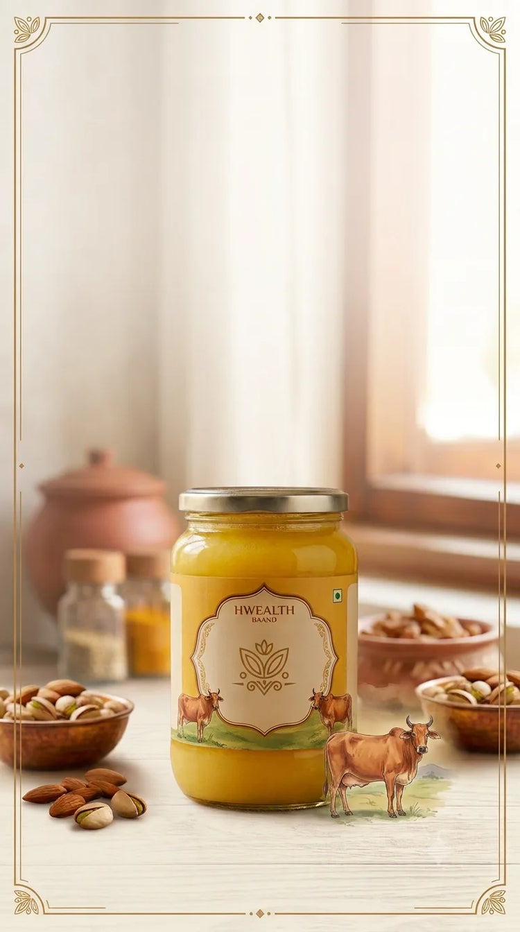 Pure Desi Cow Ghee, Made the Traditional Way